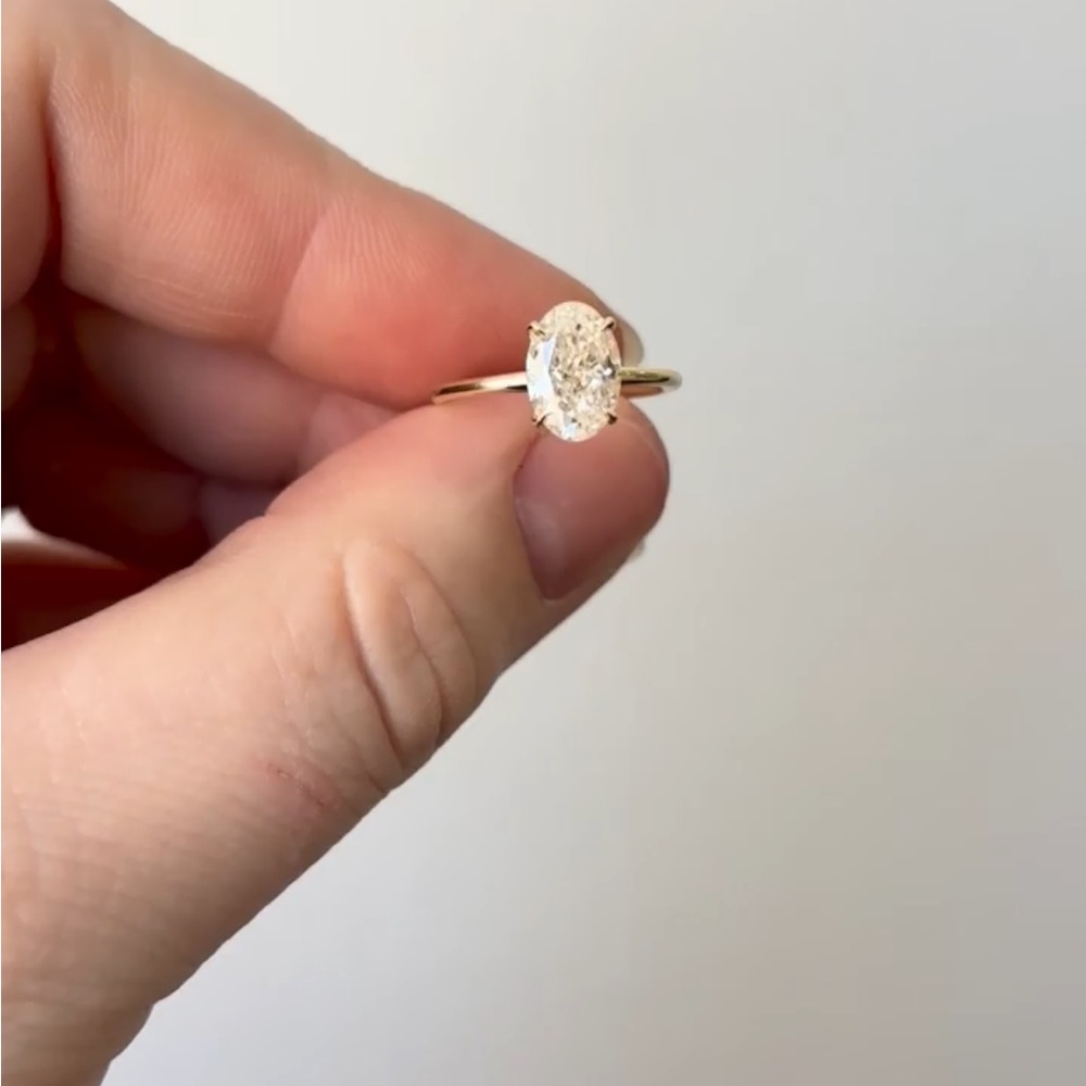East West Gem Co Lab Diamond Ring